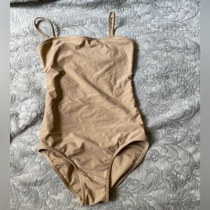 Nude leotard/bodysuit
